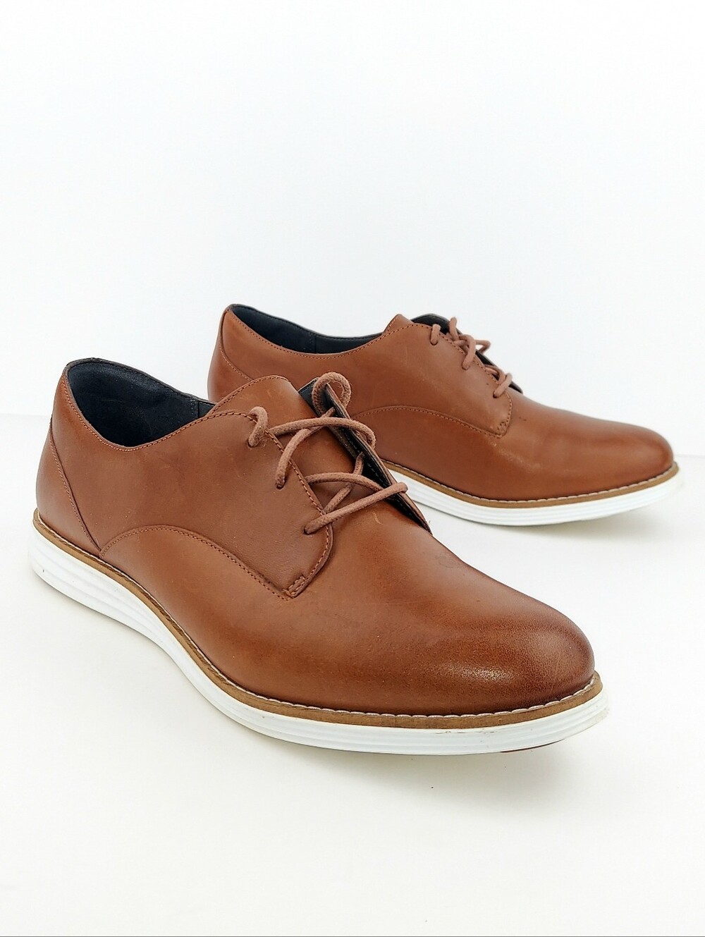 Cole Haan Women's Original Grand British Tan Leather Oxford Shoes 9